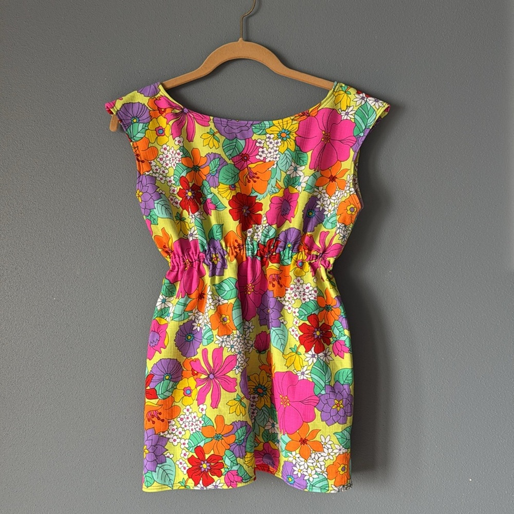 Vintage Flower Power Boho Women's Top - Size Small - Picture 5 of 7